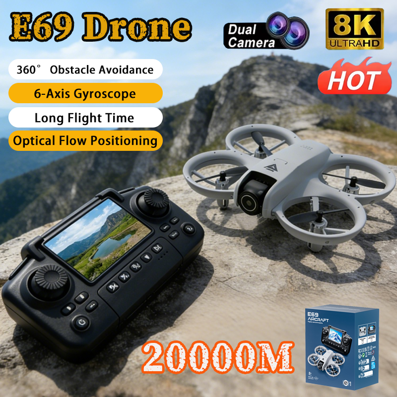 Drone Camera Professional - 2026 Mini RC Drone with 8K
