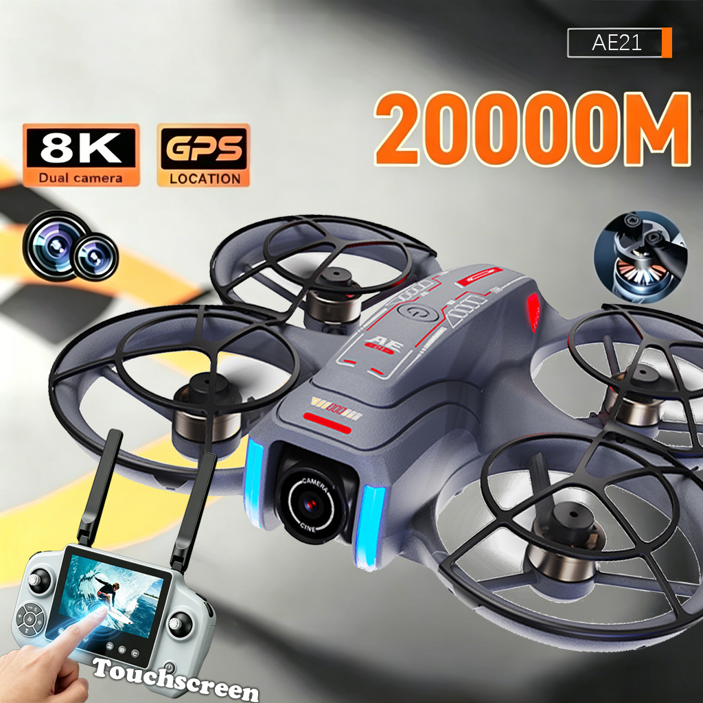 Upgrade AE21 Aerial Drone 8K H - Drone Camera With Gimbal avaliação e preço