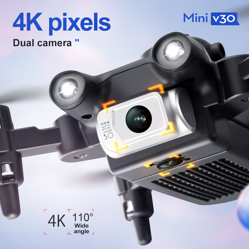 Mini V30 WiFi FPV Drone With 4 - Drone Camera 4K avaliação e preço