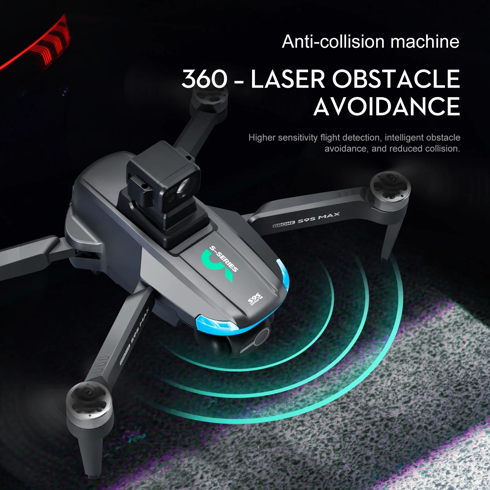 NEW S9S MAX MINI Drone 4K 2-Ax - Drone Camera With Gimbal avaliação e preço
