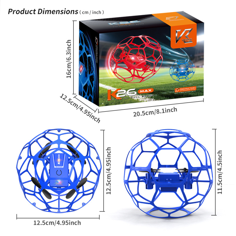 K26 MINI Air Soccer Competitiv - Drone Camera Case avaliação e preço