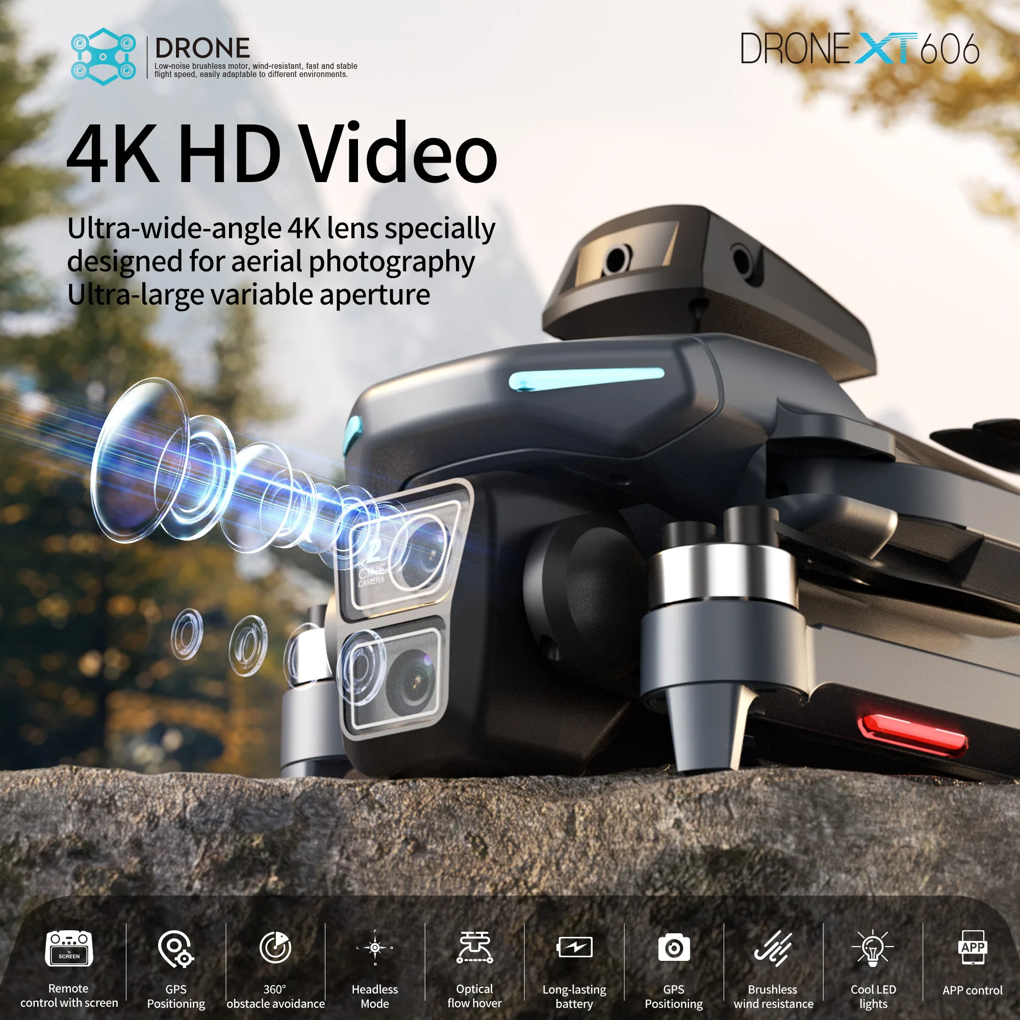 Lenovo XT606 MAX GPS Drone 4k  - Drone Camera Thermal avaliação e preço