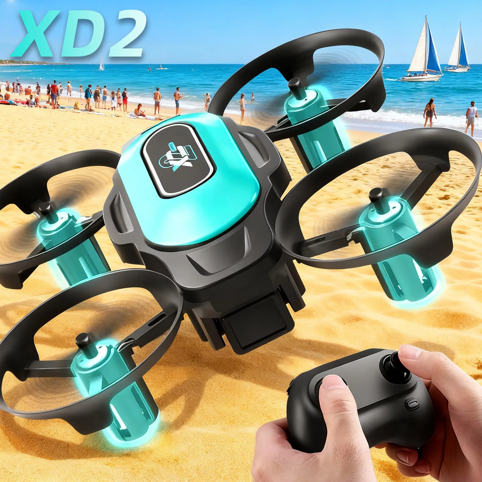 XD2 Mini Drone, 360° Stunt Fli - Drone Camera Mount avaliação e preço