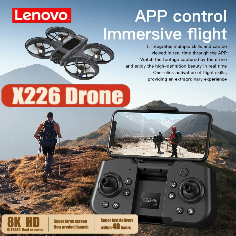 Lenovo X226 X226VR Drone 8K HD - Drone Camera Wide Angle avaliação e preço