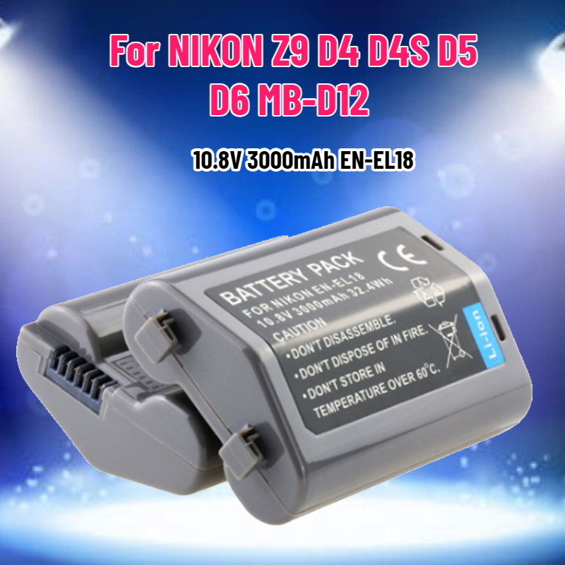 10.8V 3000mAh EN-EL18 EN-EL18A - Drone Camera Action avaliação e preço