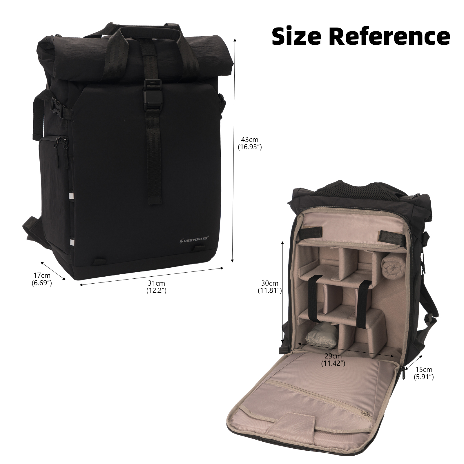 Besnfoto Professional Camera B - Drone Camera Case avaliação e preço
