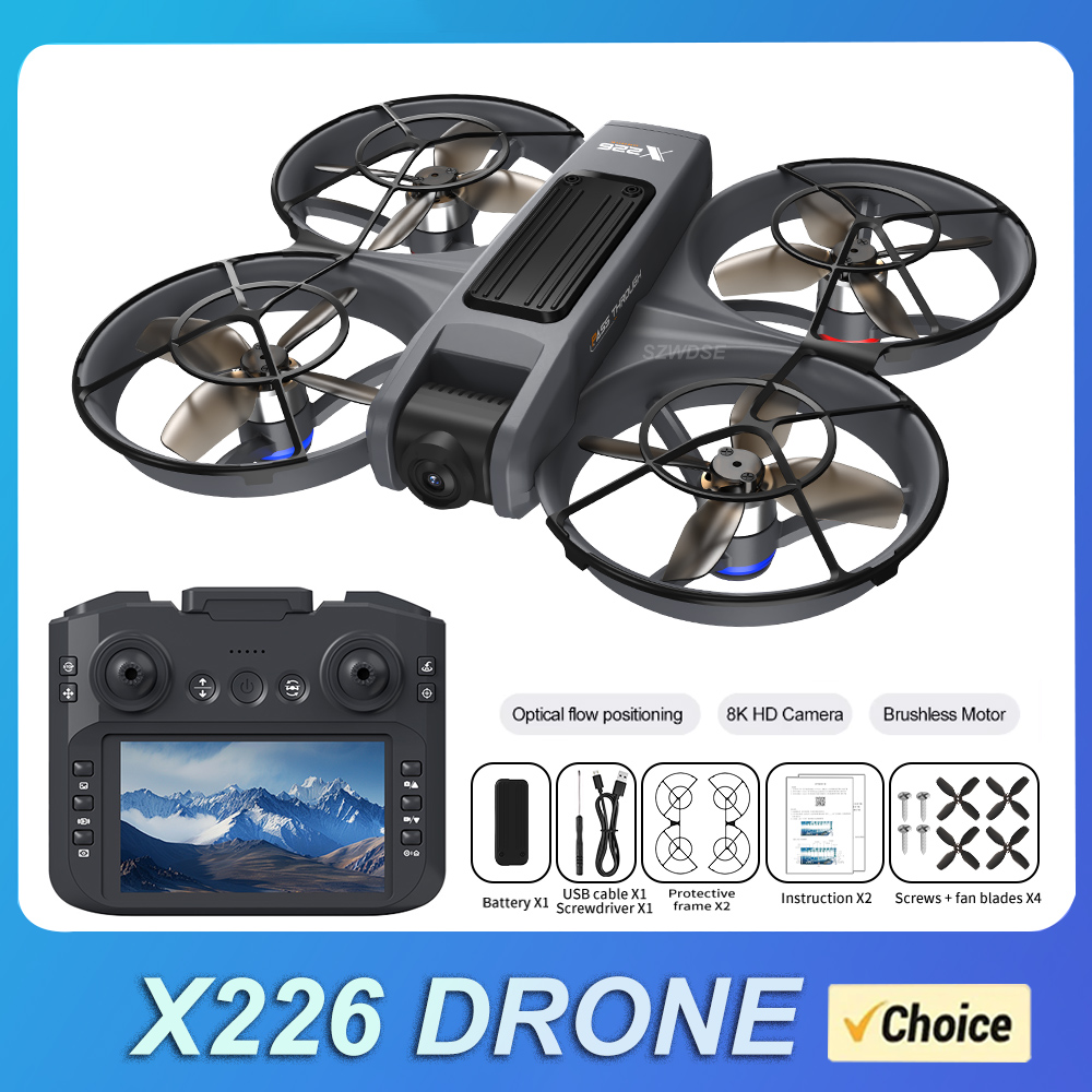 NEW X226 RC Drone 2.4G 5G WIFI - Drone Camera Professional avaliação e preço