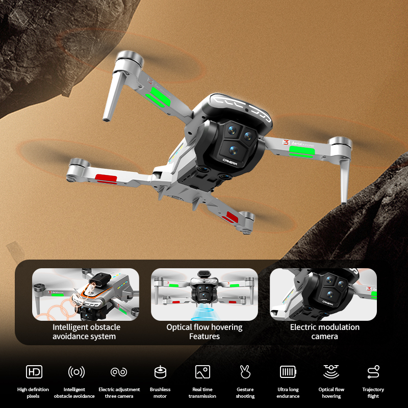M3 Professional Drone 4K HD Ae - Drone Camera With Gimbal avaliação e preço