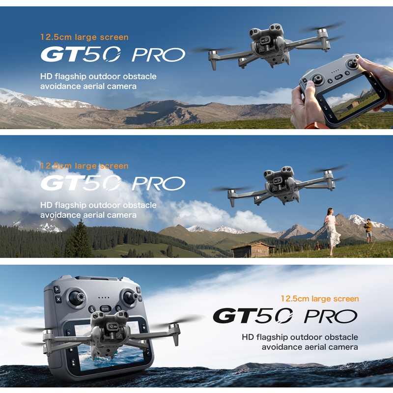 GT50 RC Drone 8K HD Aerial Pho - Drone Camera Thermal avaliação e preço