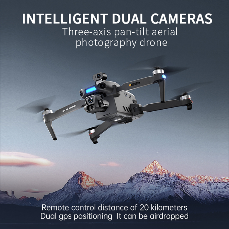 2026 New 8K Dual Camera Drone  - Drone Camera With Gimbal avaliação e preço