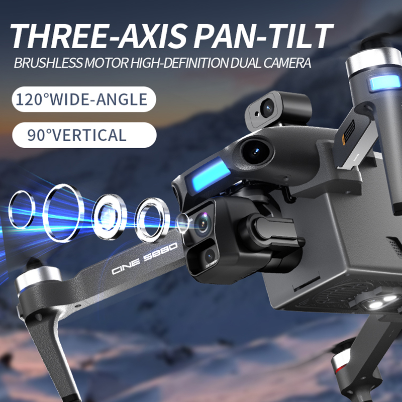 2026 New 8K Dual Camera Drone  - Drone Camera With Gimbal avaliação e preço