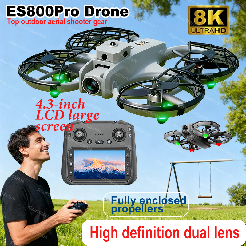 New ES800Pro Drone WIFI GPS 8K - Drone Camera Vlog avaliação e preço