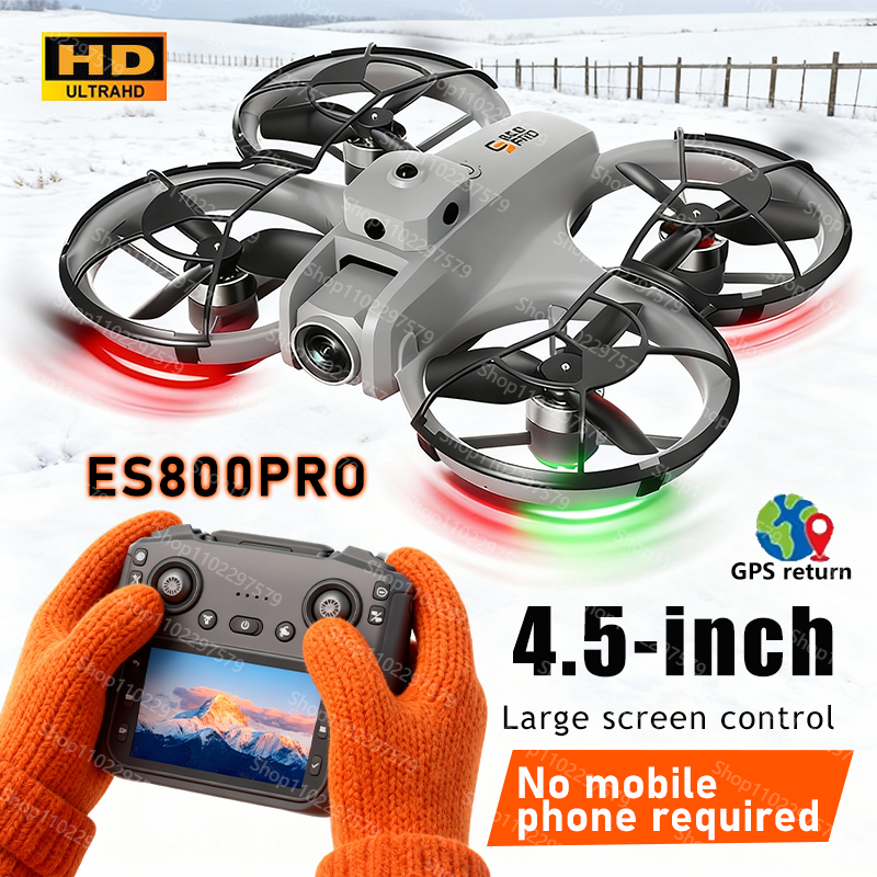 New ES800PRO Drone 4K HD Aeria - Drone Camera Vlog avaliação e preço