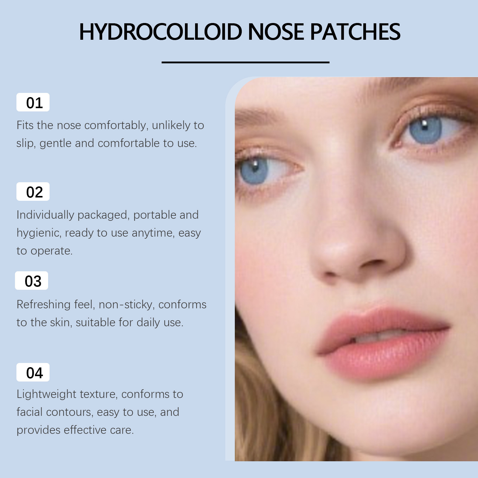 Nicotinamide Nose Patches Clea - Drone Camera Stabilized avaliação e preço