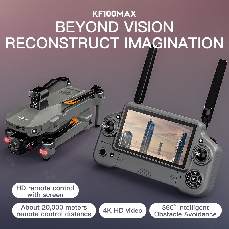 SJRC KF100 MAX 8K UHD Photo HD - Drone Camera Professional avaliação e preço