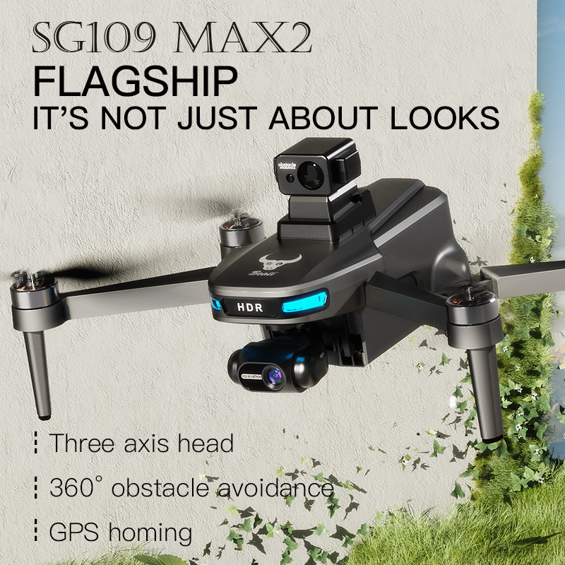 SG109 MAX2 Professional FPV 8K - Drone Camera With Gimbal avaliação e preço