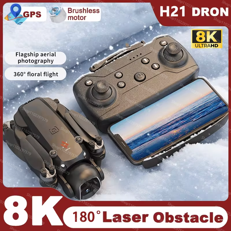 2026 NEW H21 Drone 5G GPS Prof - Drone Camera Wide Angle avaliação e preço