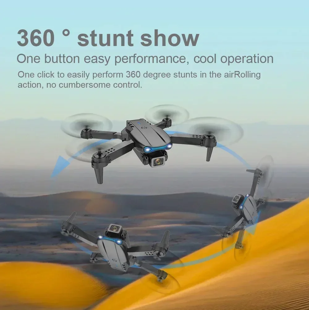 E99 Pro Foldable RC Quadcopter - Drone Camera Wide Angle avaliação e preço