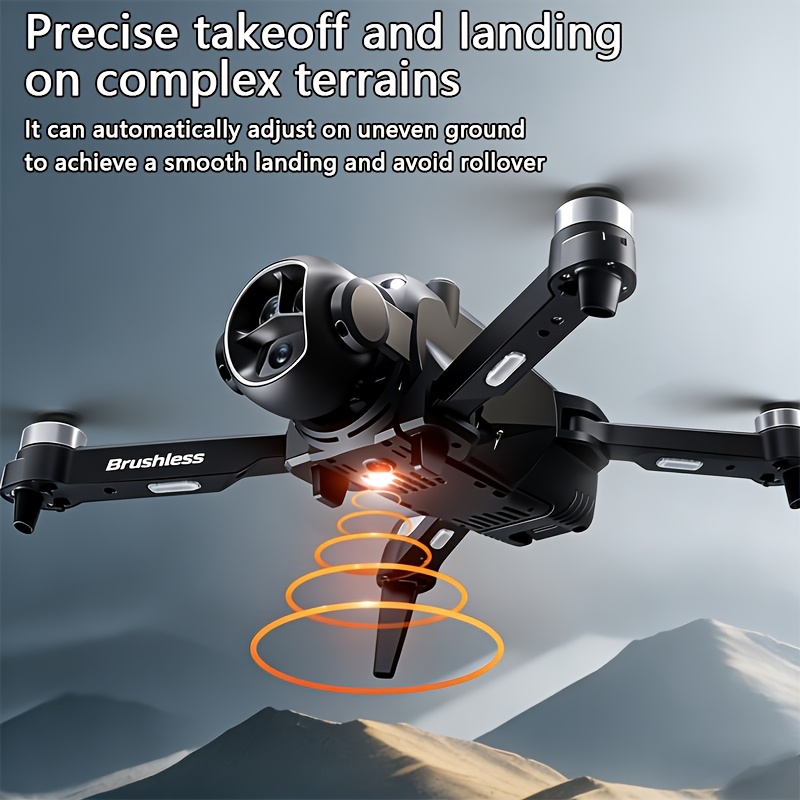 Upgraded Brushless Drone with  - Drone Camera Vlog avaliação e preço