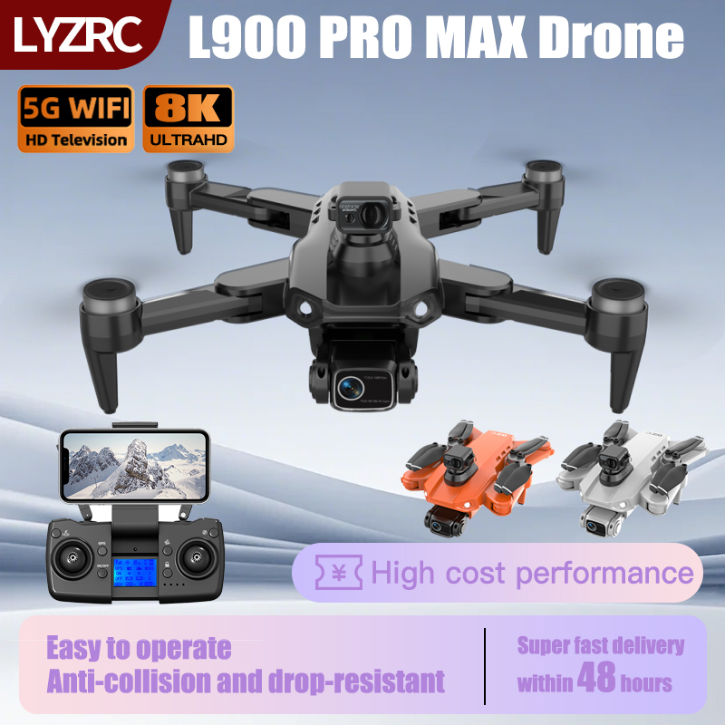 LYZRC L900 PRO MAX Laser obsta - Drone Camera 4K avaliação e preço