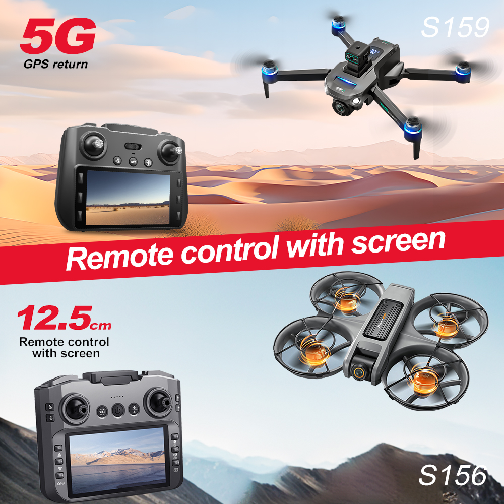 ZNLYRION S156 Brushless Drone  - Drone Camera Mount avaliação e preço