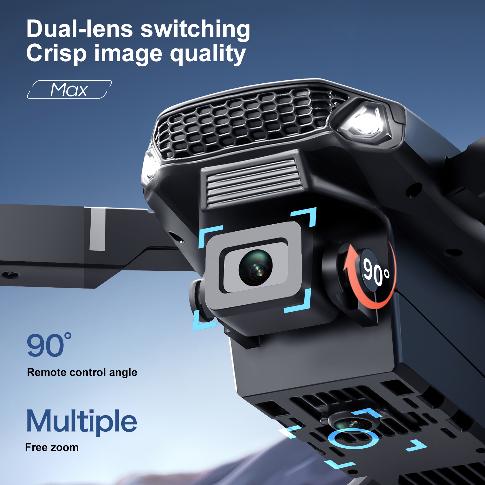2025 New E88 E99 Upgraded Dron - Drone Camera 4K avaliação e preço