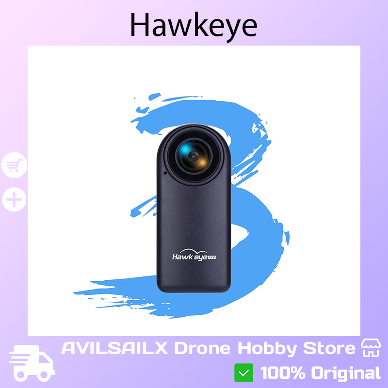 Hawkeye Thumb 3 4K Mini Action - Drone Camera Vlog avaliação e preço