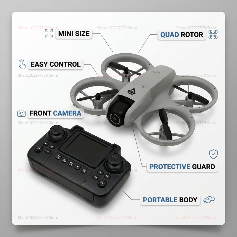 2026 Mini RC Drone with 8K HD  - Drone Camera Professional avaliação e preço