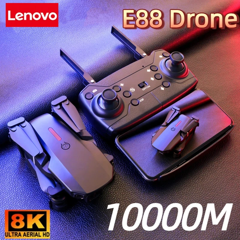 Lenovo New E88 Pro WIFI FPV Dr - Drone Camera Wide Angle avaliação e preço