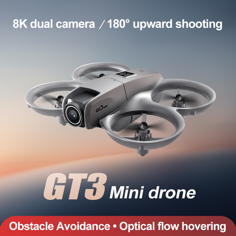 New GT3 Mini RC Drone 8K 5G Ae - Drone Camera Hd avaliação e preço