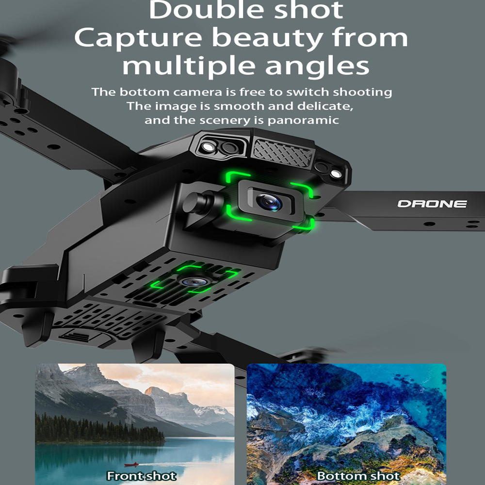 Mini Drone 4K Dron Wifi Fpv Dr - Drone Camera Wide Angle avaliação e preço
