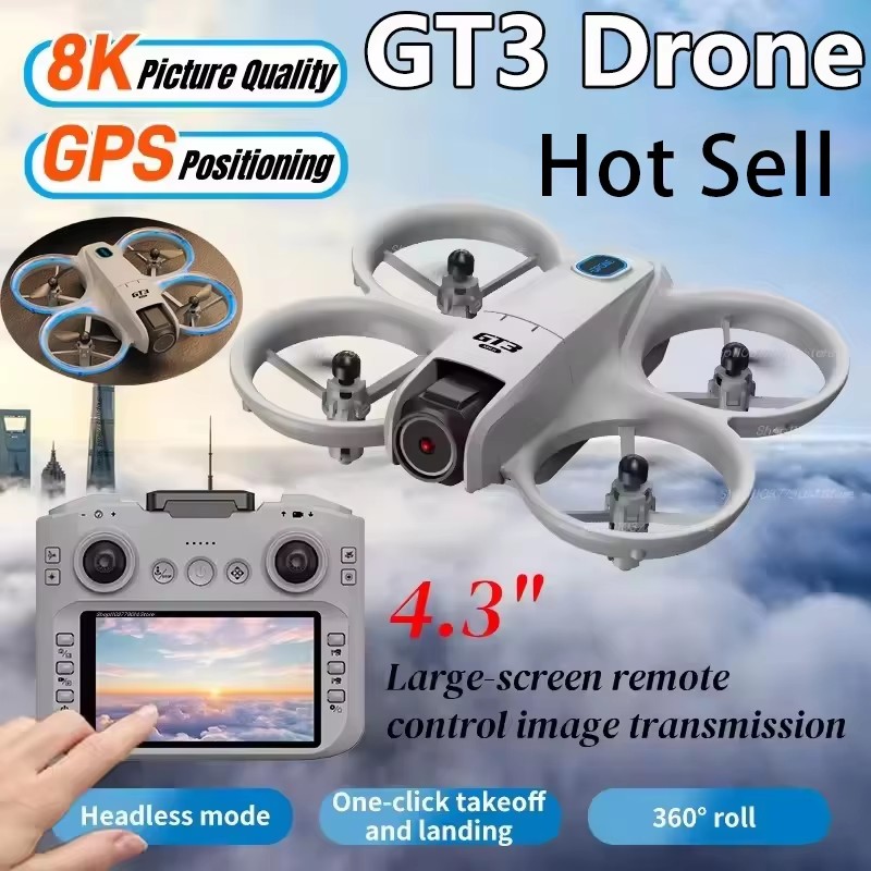 2026 New GT3 Max Drone 8K 5G G - Drone Camera Thermal avaliação e preço