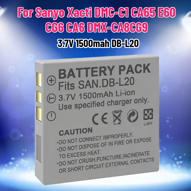 3.7V 1500mah DB-L20 Battery fo - Drone Camera Action avaliação e preço
