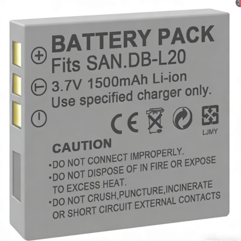 3.7V 1500mah DB-L20 Battery fo - Drone Camera Action avaliação e preço