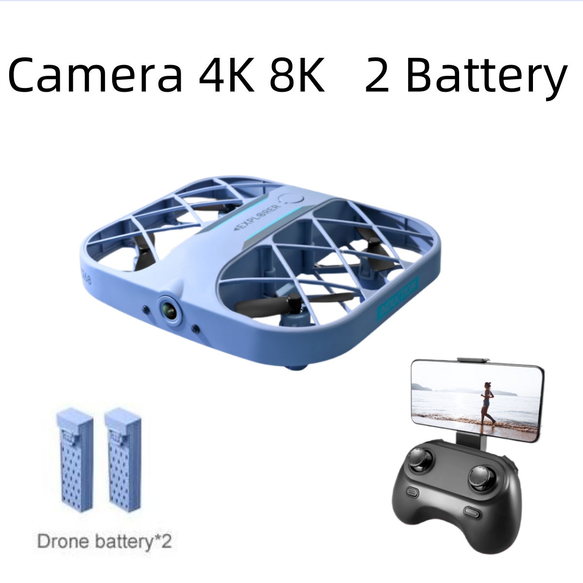 JJRC H107 FPV RC Drone with 2  - Drone Camera Night Vision avaliação e preço