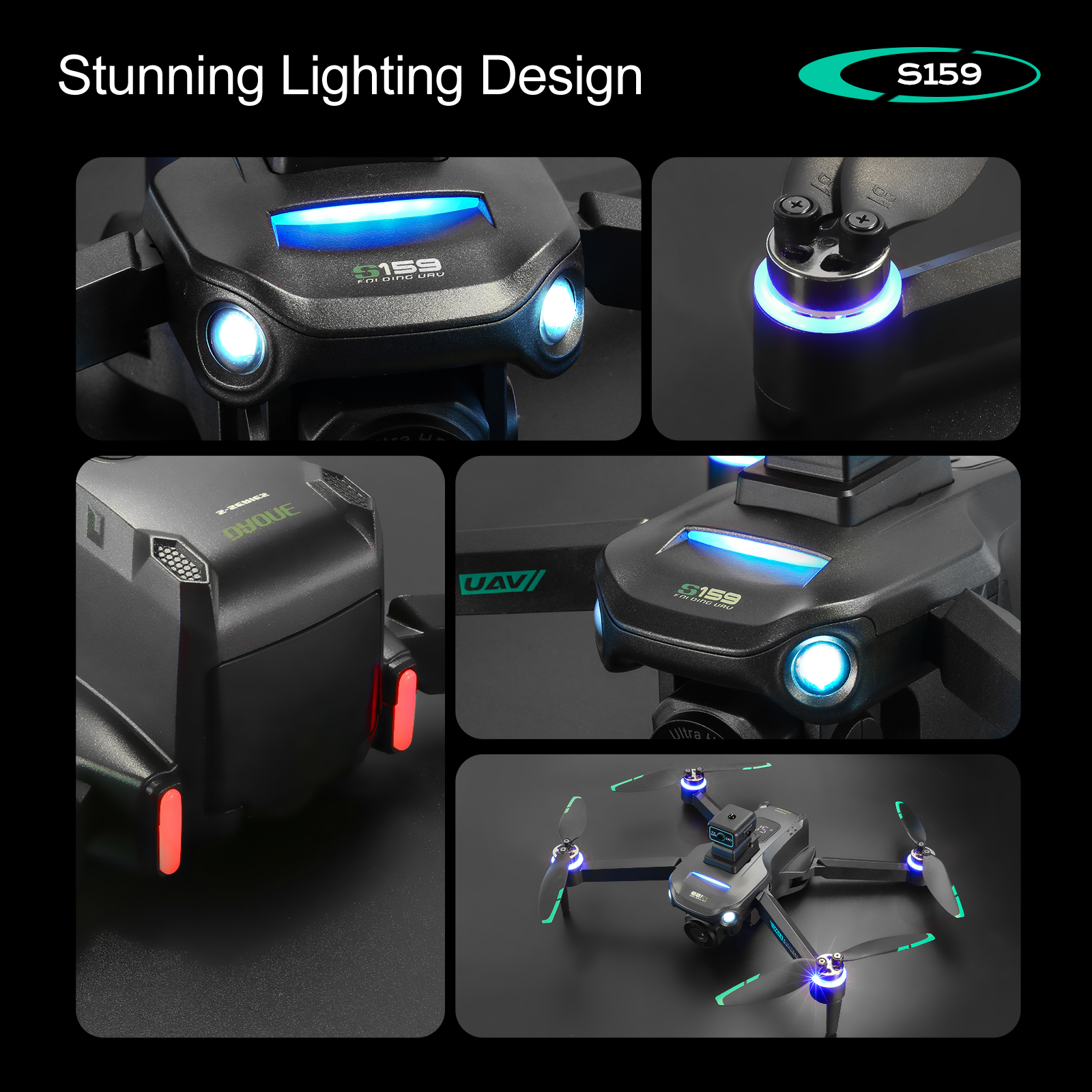 S159 GPS Drone 4K Profesional  - Drone Camera 4K avaliação e preço
